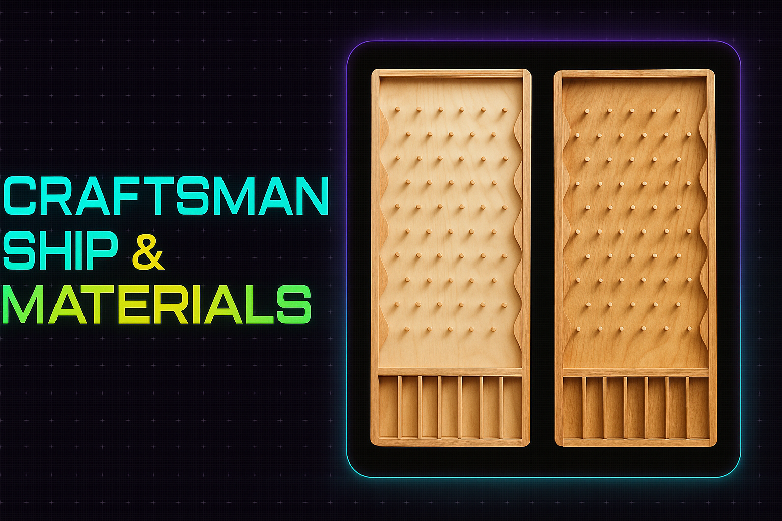 Craftsmanship and Materials